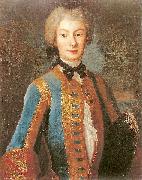 Louis de Silvestre Anna Orzelska in riding habit Germany oil painting artist
